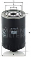 Mann Filter W 940/5 Ölfilter SpinOn