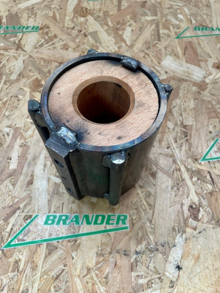 Reck Rohrholzlager für Mixerrohr Ø140mm für Ø45mm Mixerwelle