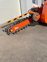 Grabenfräse mit 2057mm Schwert - 13,5PS