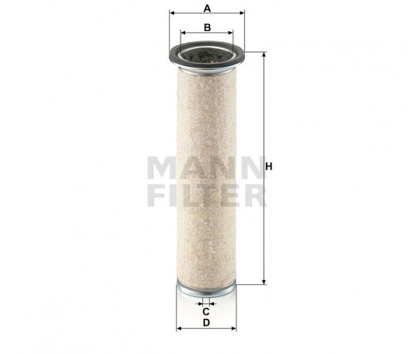 Mann Filter CF 840 Luftfilterelement (Sekundärelement)