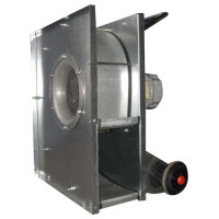 Radialventilator für Hackschnitzel-Trocknung - 1,1kW / 380V