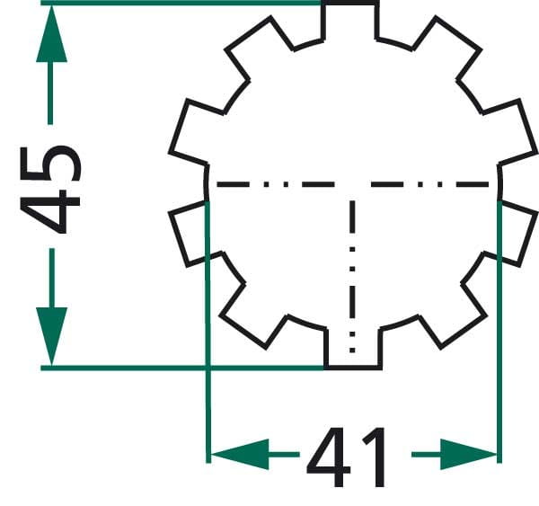 Mitnehmerscheibe 350