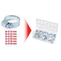 Sortiment Schlauchschellen - Ø 16-40mm