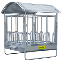 Patura Viereckraufe - mit Universal Fressgitter Patura Viereckraufe - mit Universal Fressgitter