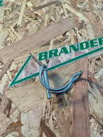 Rohrklappstecker verzinkt - 4,5x32mm - für 28mm Rohre
