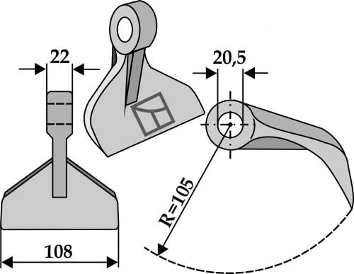 Hammerschlegel 108mm - passend zu Perfect