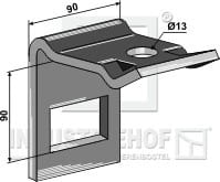 Halter für Zinken 60 x 12