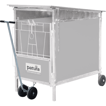 Patura Kälberbox Transportdeichsel