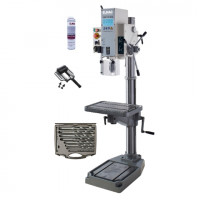Elmag Getriebe Säulenbohrmaschine Set - 400V / 900,1200W / Bohrleistung Stahl 30mm