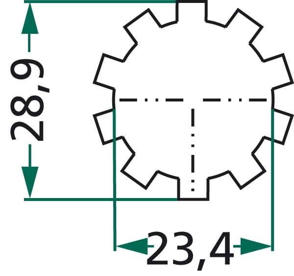 Mitnehmerscheibe 280 B