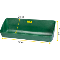 Patura Langtrog zum Anschrauben - 13L