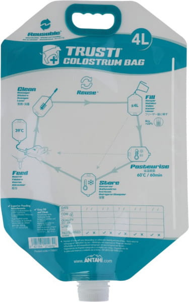 10x Antahi Colostrum Bags - zur Fütterung und Lagerung von Kolostrum von Kolostrum