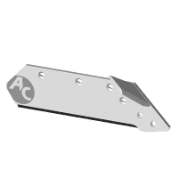 ANSCHRAUBSCHAR passend für KUHN-HUARD 14" mit Flügelschar 12mm R 580884