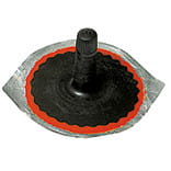 Ventilflicken PKW Ventil mit Gummifuß Ø 60 mm, Länge 38 mm, TR13