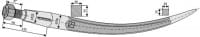 Greiferzinken 600mm / M20x1,5 Greiferzinken 600mm / M20x1,5
