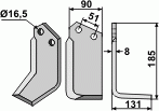 Fräsmesser HOW-21R