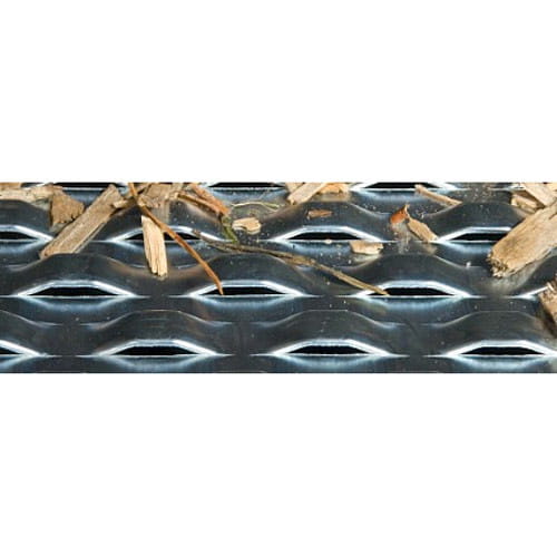 Schlitzblech für Hackschnitzel-Trocknung 2500 x 1185 x 3 mm / gestanzt