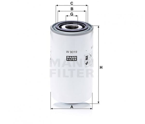Mann Filter W9019 Wechselfilter