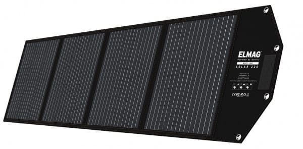 Faltbares Solarpanel SOLAR 220 - monokristallin 18VDC, 220Wp für tragbare Powerstations