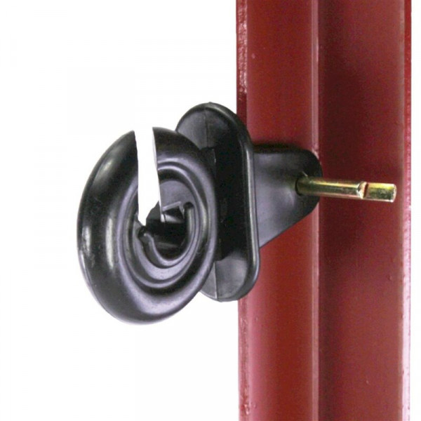 25x Splintisolatoren für Winkeleisenpfähle
