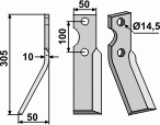 Fräsmesser IND-20L