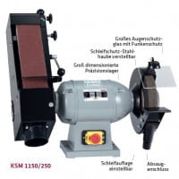 Elmag Kombi Schleifmaschine KSM 1150/250 - 400V