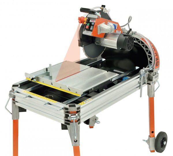 Steintrennmaschine ELITE 80S-D (400 Volt) - SET inkl. DiaProfi-UNI-Diamantscheibe Ø350mminkl. Lasers