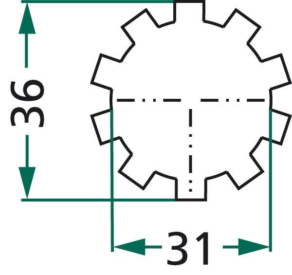 Mitnehmerscheibe 280