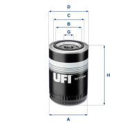 UFI Filter 23.112.00 Ölfilter SpinOn