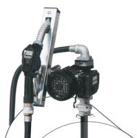 Zuwa Diesel / Biodiesel Fasspumpe 230V / 56 l/min - mit Teleskoprohr 95cm