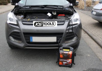 KS Tools 12 V Batterie-Booster, mobiles Starthilfegerät 850 A