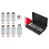 KS Tools Nuss Stehbolzen Ausdreher Satz 7-teilig - M5-M14
