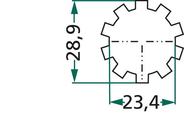 Mitnehmerscheibe 250/50B