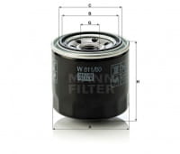 Mann Filter W811/80 Ölfilter SpinOn