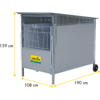 Patura mobile Kälberbox - MAXI