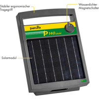 Patura Weidezaungerät Solar - P140