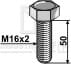 Schraube M16x2