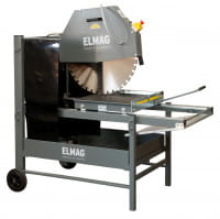 Elmag Ziegelschneidmaschine Set - 700mm Diamantscheibe / 400V