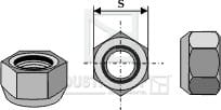 Konische Mutter M27x1,5