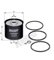 Hengst Filter H568WK D498 Kraftstofffilter SpinOn