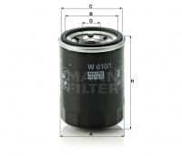 Motorölfilter Mann Filter W 610/1 Motorölfilter Mann Filter W 610/1