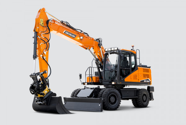 Mobilbagger Develon DX140W-7
