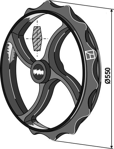 Cambridgering Ø550mm - passend zu Dal-BO 15484