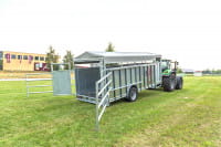 Fliegl Vieh Transportanhänger Einachs - TTW 100