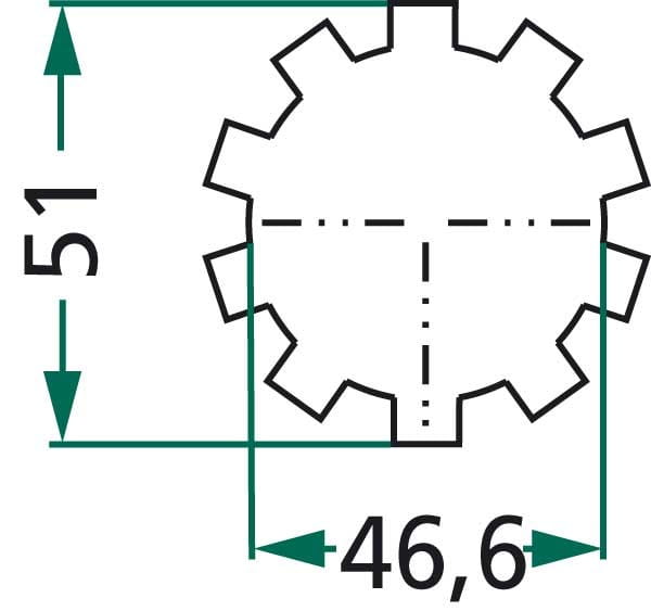 Mitnehmerscheibe 350