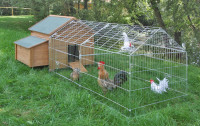 Kleintierstall für Kaninchen oder Hühner - 105 x 100 x 108cm