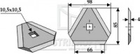 Futtermischwagenmesser
