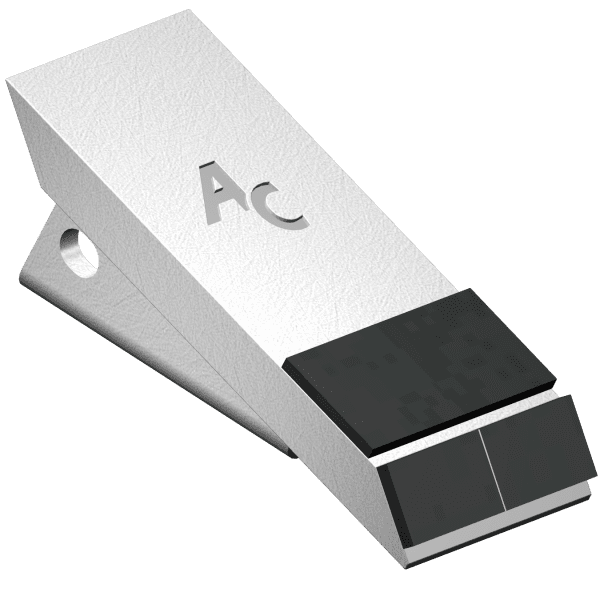SPITZE FLACH MIT QUADRATISCHER PLATTE TYP ACTISOL 19300025 - 150*60*15