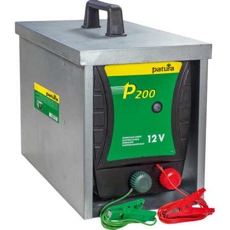 Patura Weidezaungerät P200 - 12V - mit geschlossener Tragebox Compact