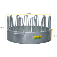 Patura Profi-Rundraufe - 12 Fressplätze